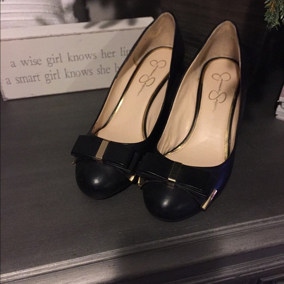 Jessica Simpson wedged heels. Like new - Picture 2 of 2